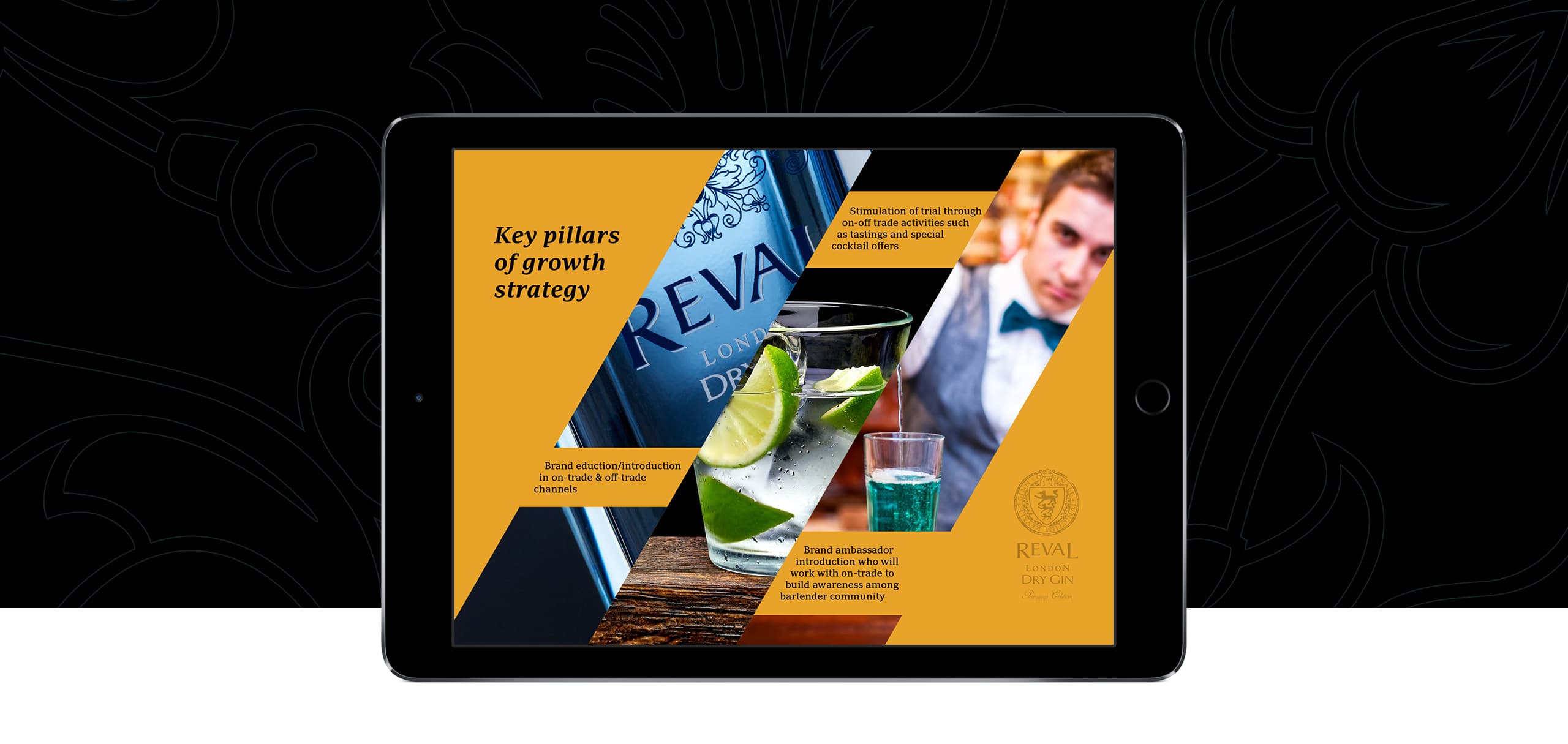 Reval Gin interactive